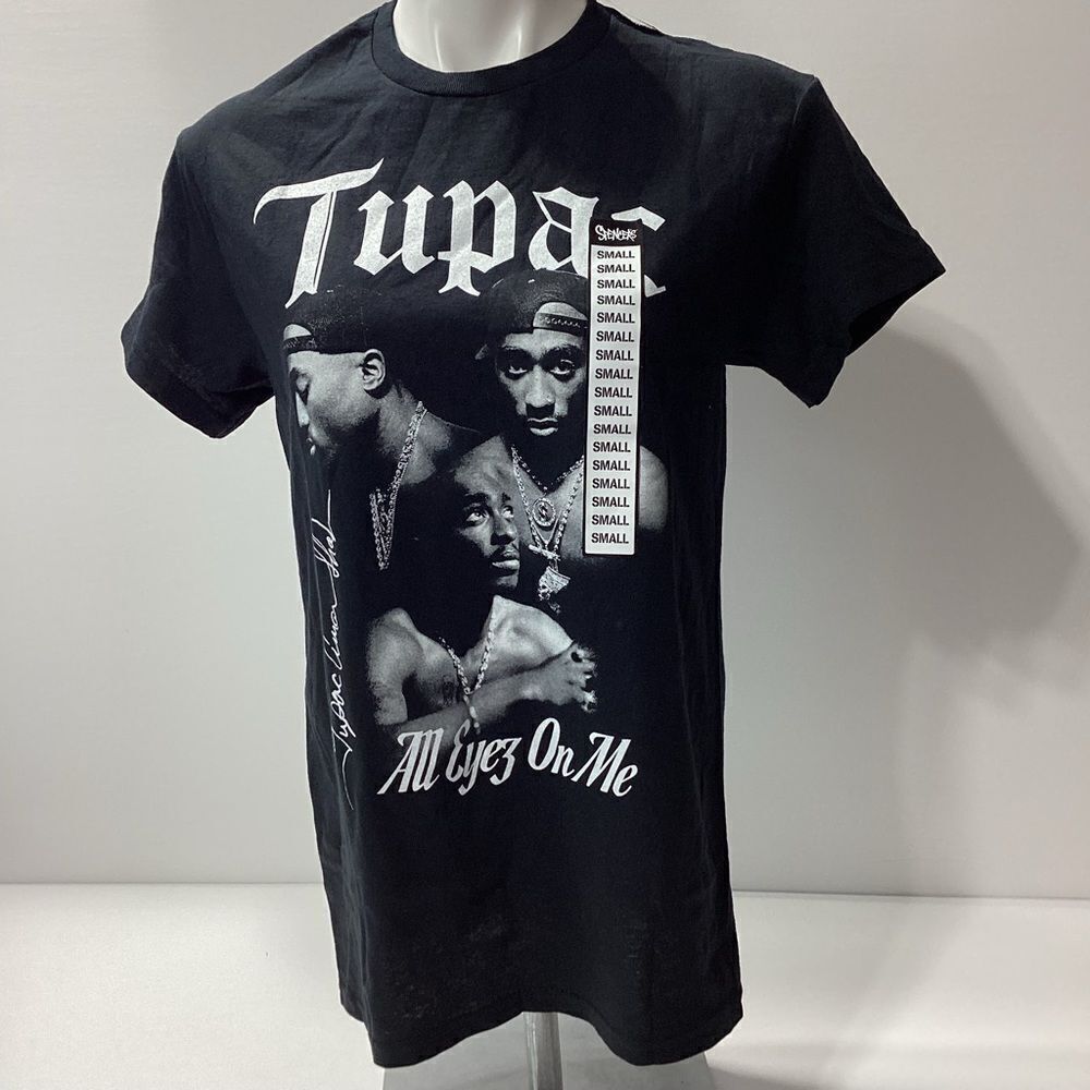 Tupac Graphic T-Shirt All Eyez On Me Spencer's Tee NWT Size S